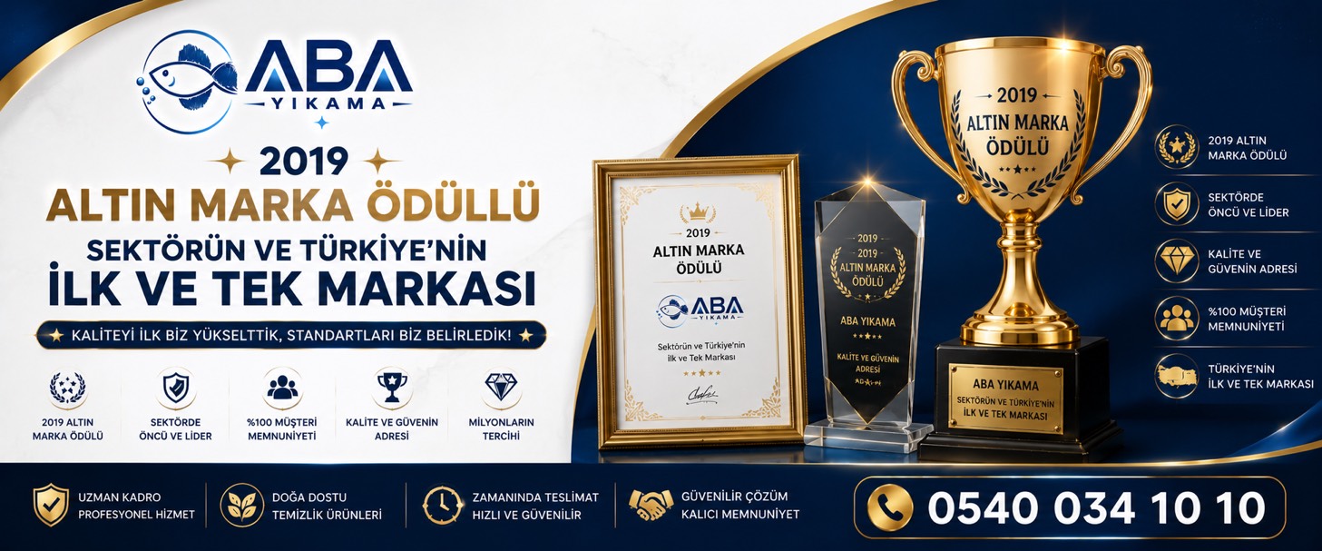 ABA Yıkama Altın Marka Ödülü